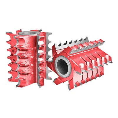 Múltiplas fresas de haste redonda de madeira